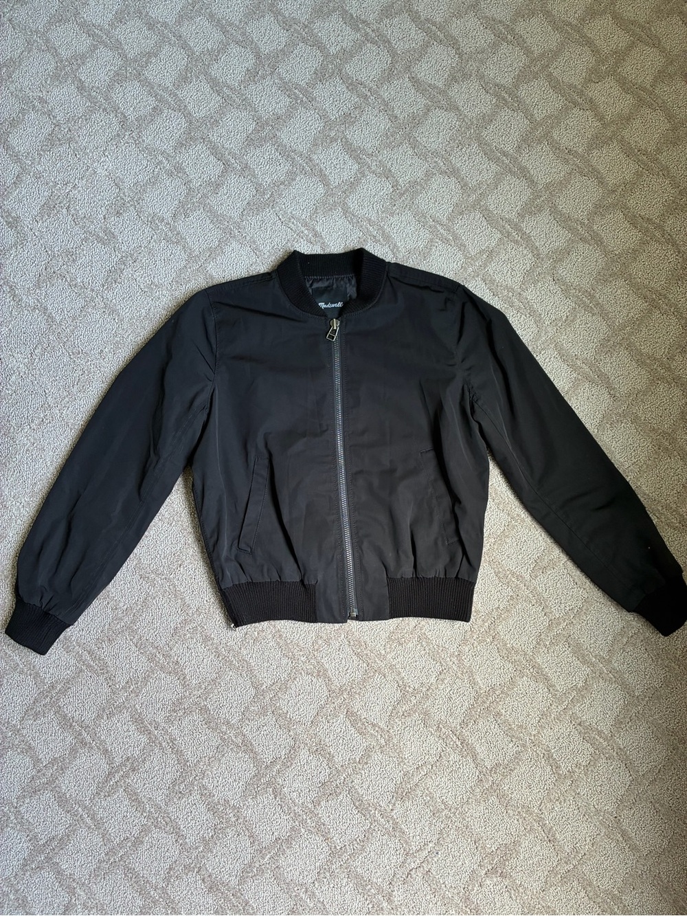 Black madewell bomber jacket